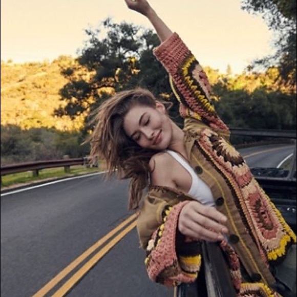 Free people no rain sweater jacket - Picture 3 of 6